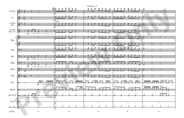 Know Your Enemy – Marching Band Conductor Score & Parts (Digital Download)