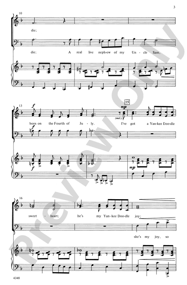 A Patriotic Festival - 3-Part Mixed Choral Octavo (Digital Download)