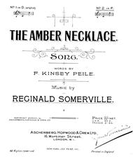 The Amber Necklace - F Major Vocal/Piano (Digital Download)