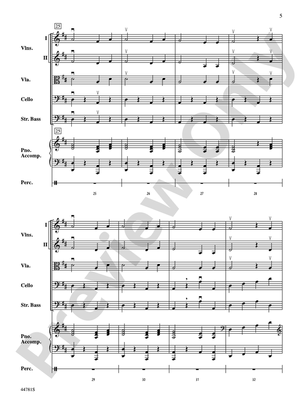 German Christmas Carols - String Orchestra Conductor Score & Parts (Digital Download)