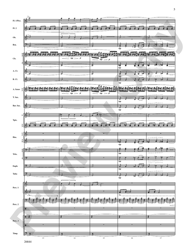 Foundation - Concert Band Conductor Score & Parts (Digital Download)