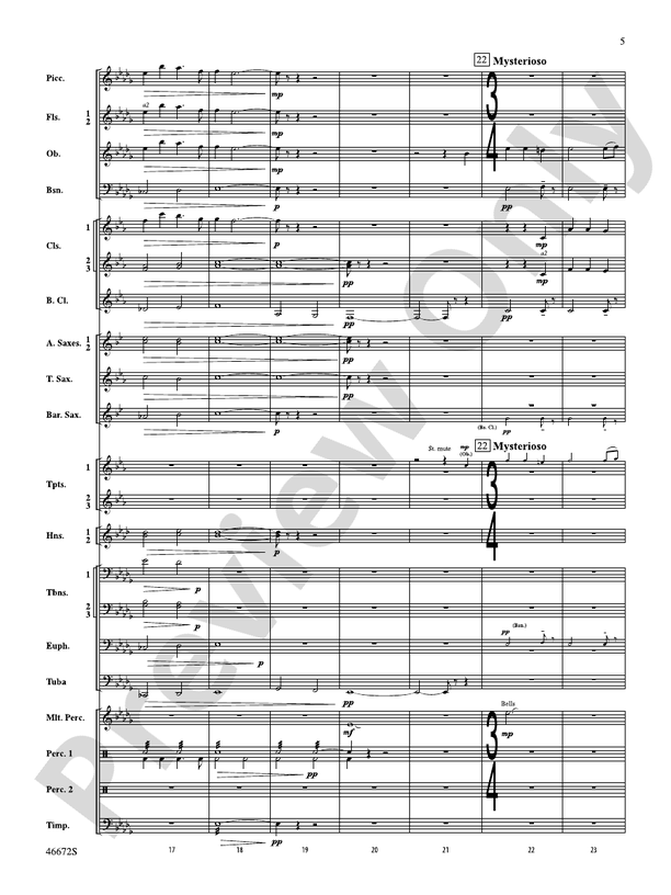 Variants on an English Sea Song - Concert Band Conductor Score & Parts (Digital Download)
