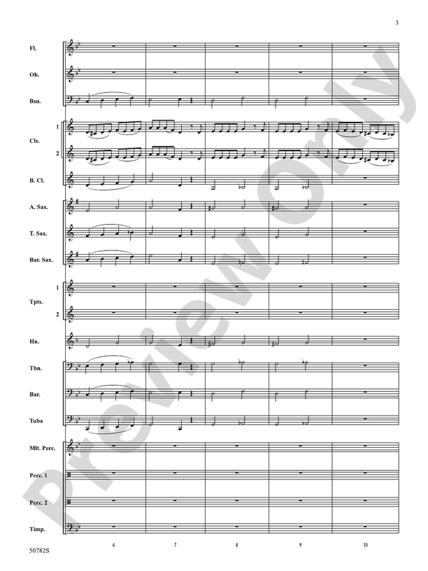 You've Never Had Chocolate Like This – Concert Band Conductor Score & Parts (Digital Download)