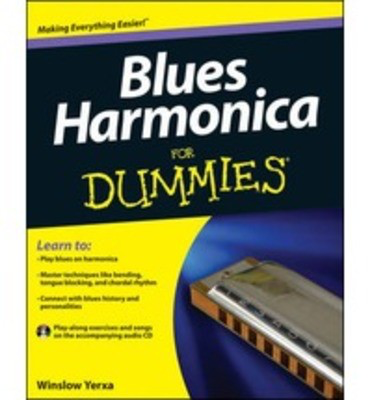 Blues Harmonica For Dummies - Harmonica Winslow Yerxa /CD