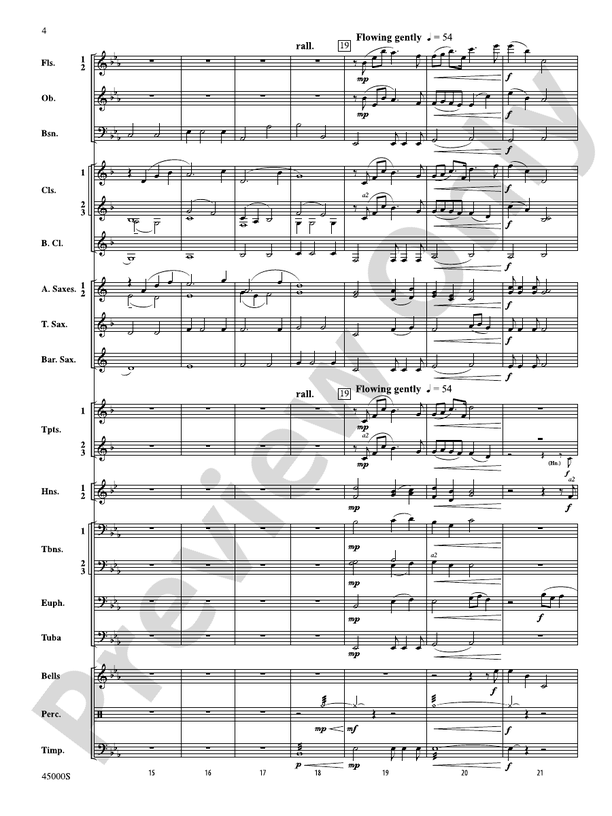 With Every Sunrise - Concert Band Conductor Score & Parts (Digital Download)