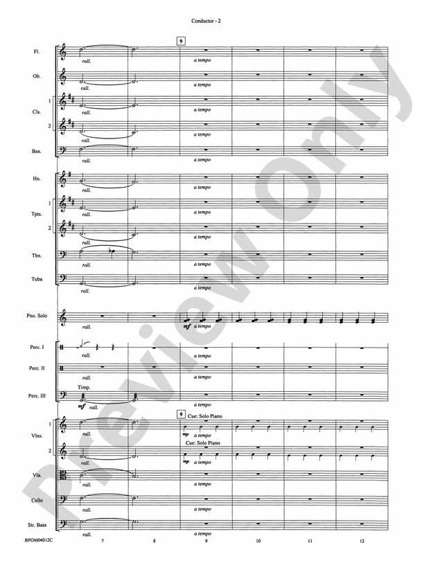 Chopstix Variations (with Opt. Piano Solo) – Ful Orchestra Conductor Score & Parts (Digital Download)