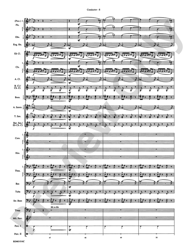 Fanfare and Allegro - Concert Band Conductor Score & Parts (Digital Download)