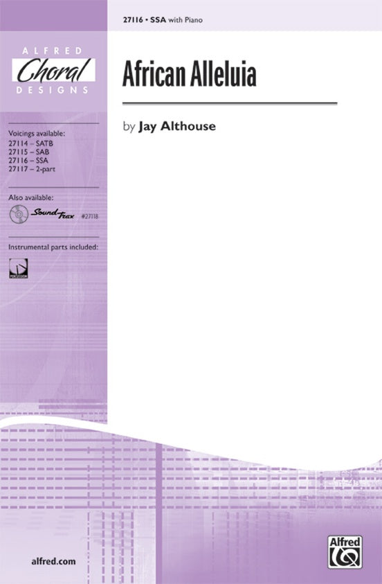 African Alleluia - SSA Choral Octavo (Digital Download)