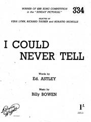 I Could Never Tell - PVG (Digital Download)