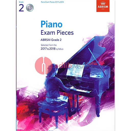ABRSM Piano Exam Pieces Gr 2 2017-2018 Book/CD - ABRSM - ABRSM