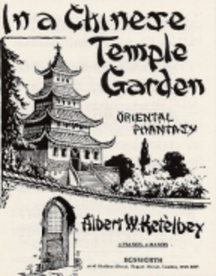 In A Chinese Temple Garden Pd -