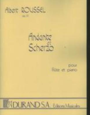 Andante et Scherzo Op. 51 - for Flute and Piano - Albert Roussel - Flute Durand Editions Musicales