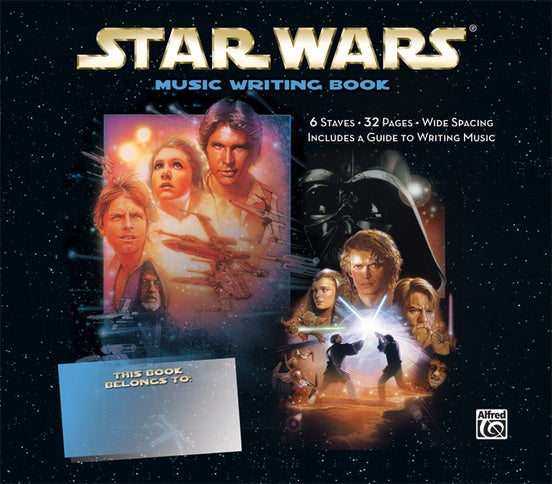 Star Wars Manuscript Book 6 Wide Stave 32 Page
