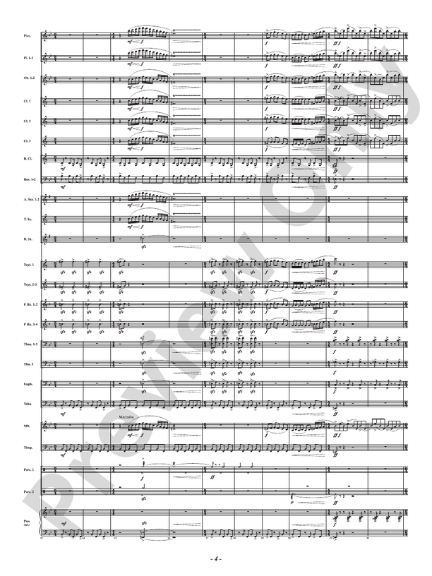 Fire! - Mvt. 1 from <i>Suite for the Heroes Among Us</i> - Concert Band Conductor Score & Parts (Digital Download)