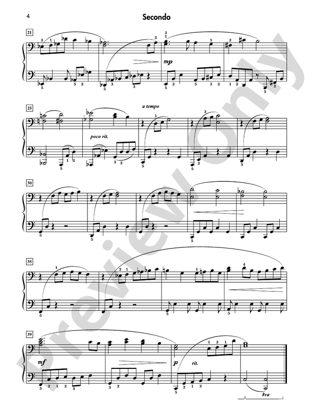 Just for Two, Book 3 - 1 Piano, 4 Hands (Digital Download)