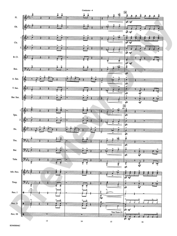 To Forge the New Frontier - Concert Band Conductor Score & Parts (Digital Download)
