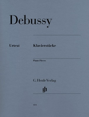 Piano Pieces - Claude Debussy - Piano G. Henle Verlag Piano Solo