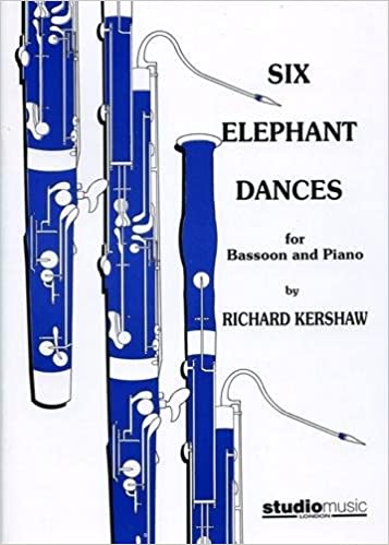 6 ELEPHANT DANCES FOR BASSOON/PIANO - KERSHAW - BASSOON - STUDIO MUSIC
