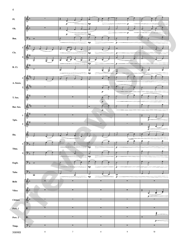 Blessed Hope – Concert Band Conductor Score & Parts (Digital Download)