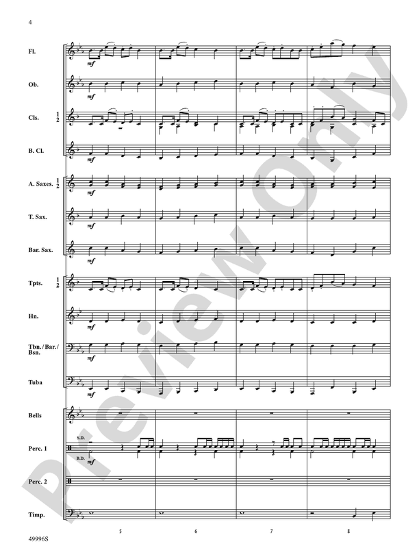 Regalium - Concert Band Conductor Score & Parts(Digital Download)