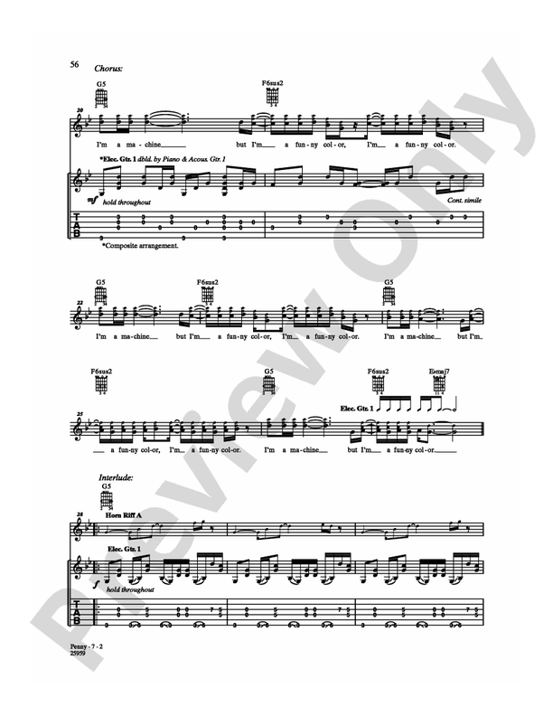 Penny - Guitar TAB (Digital Download)