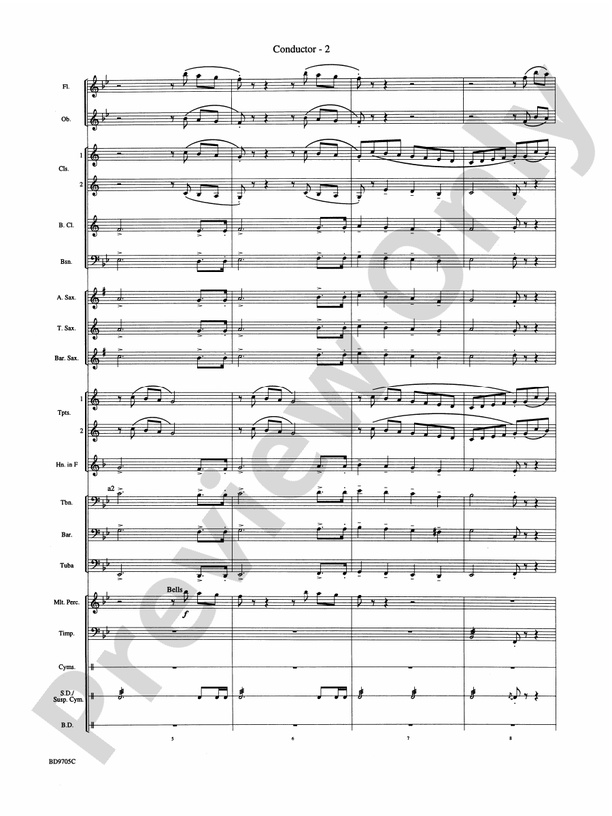 Highbridge Excursions - Concert Band Conductor Score & Parts (Digital Download)
