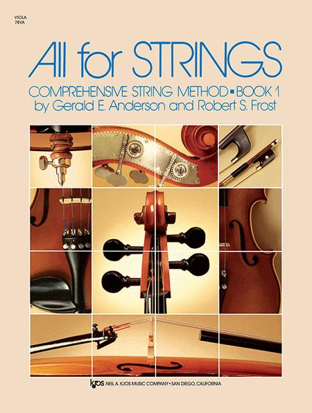 All For Strings Book 1 Viola - Gerald Anderson|Robert Frost - Viola Neil A. Kjos Music Company