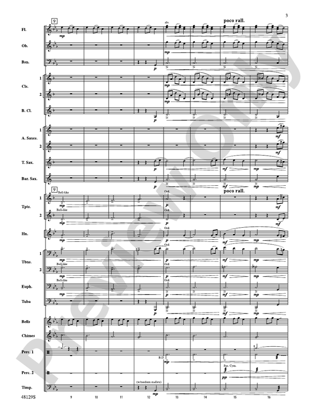 For On This Day, A Child Is Born - Concert Band Conductor Score & Parts (Digital Download)