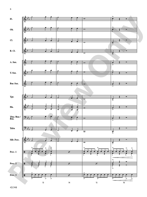 Warp Speed - Concert Band Conductor Score & Parts (Digital Download)