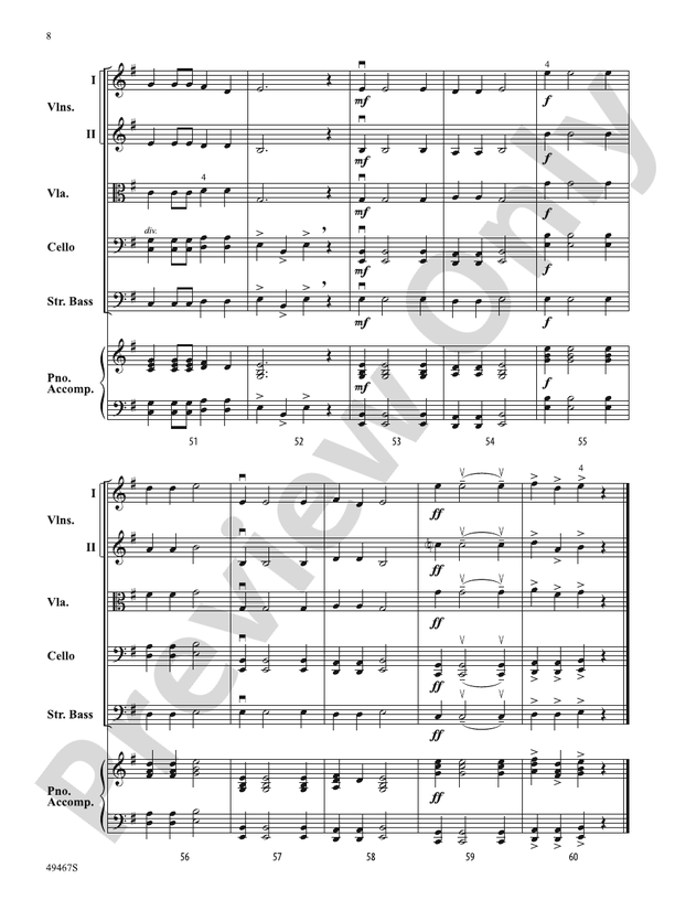 On the Open Seas - String Orchestra Conductor Score & Parts (Digital Download)