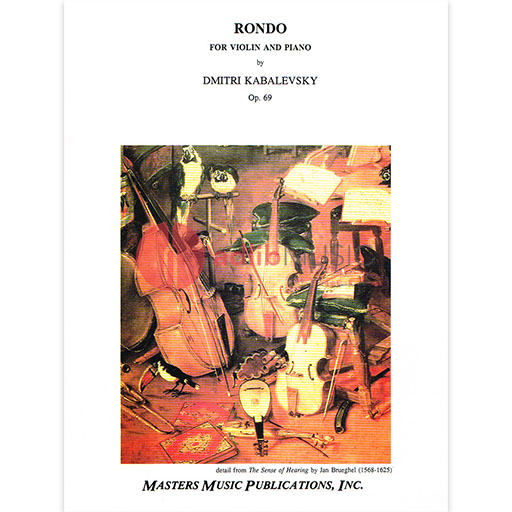 Kabalevsky - Rondo Op69 - Violin/Piano Accompaniment Masters Music LM2486