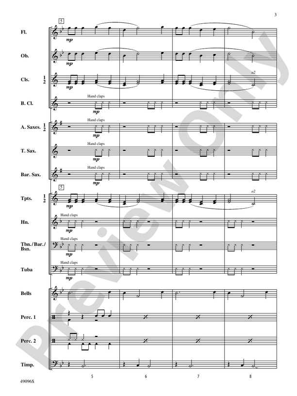 Paper Lanterns - Concert Band Conductor Score & Parts (Digital Download)