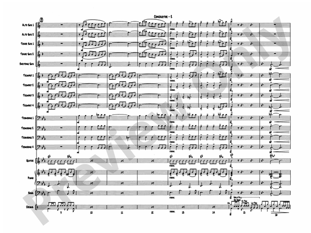 Blue Rondo ala Turk - Jazz Ensemble Conductor Score & Parts (Digital Download)