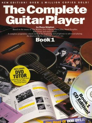 The Complete Guitar Player Book 1 - New Edition - Guitar Russ Shipton Wise Publications /CD/DVD