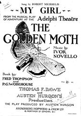 My Girl (from 'The Golden Moth') - Vocal/Piano (Digital Download)