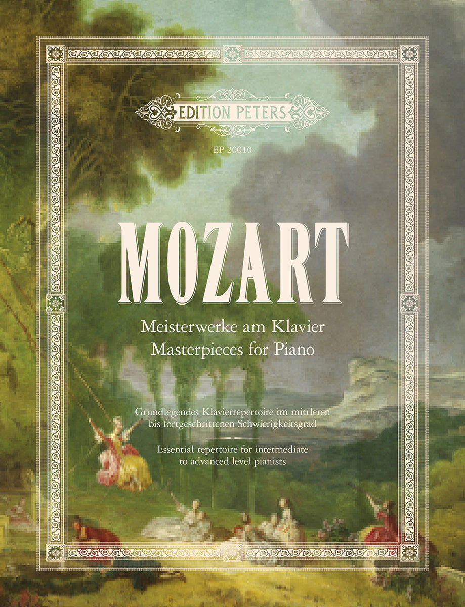 Mozart - Variations (selection) on Lison dormait, KV 264 (EP20010) - Piano Solo (Digital Download)
