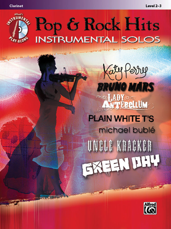Pop & Rock Hits Inst Solos Clarinet Bk/Cd