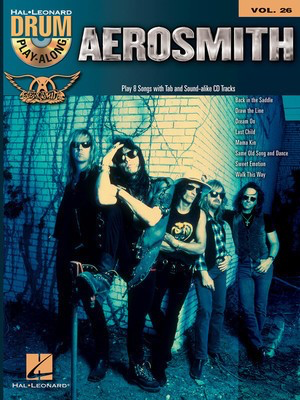 Aerosmith - Drum Play-Along Volume 26 - Drums Hal Leonard Drum Notation /CD