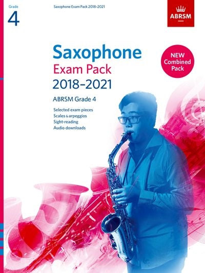 ABRSM Saxophone Exam Pack 2018-21 Grade 4