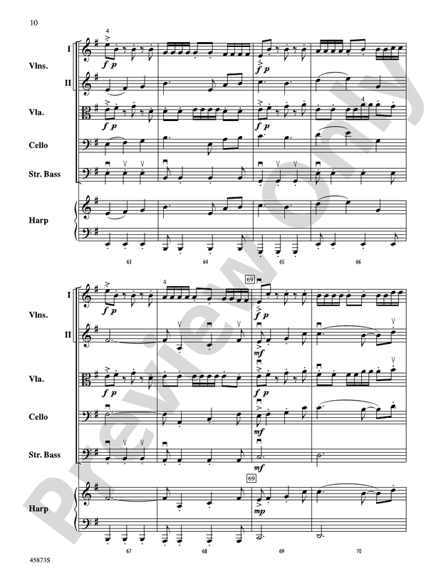Rogue Rider - String Orchestra Conductor Score & Parts (Digital Download)