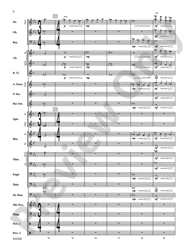 Beyond the Forest (from The Hobbit: The Desolation of Smaug) - Concert Band Conductor Score & Parts (Digital Download)