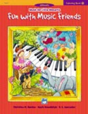 Music for Little Mozarts Coloring Book 1