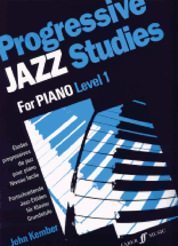 PROGRESSIVE JAZZ STUDIES PIANO LEVEL 1