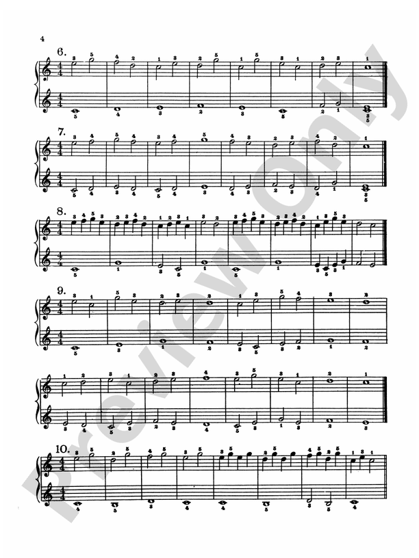 Kohler - The Very Easiest Studies, Op. 190 - Piano Solo (Digital Download)