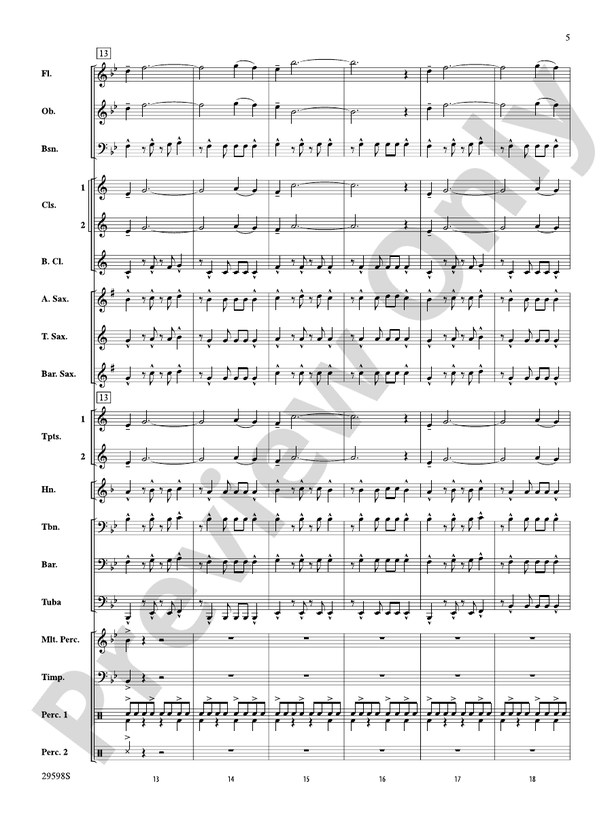 The Wild Westerns! - Concert Band Conductor Score & Parts (Digital Download)