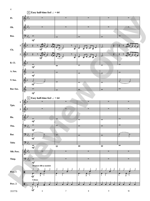 Born to be Somebody - Concert Band Conductor Score & Parts (Digital Download)