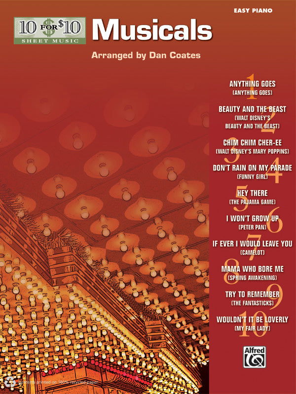 10 FOR 10 MUSICALS EP