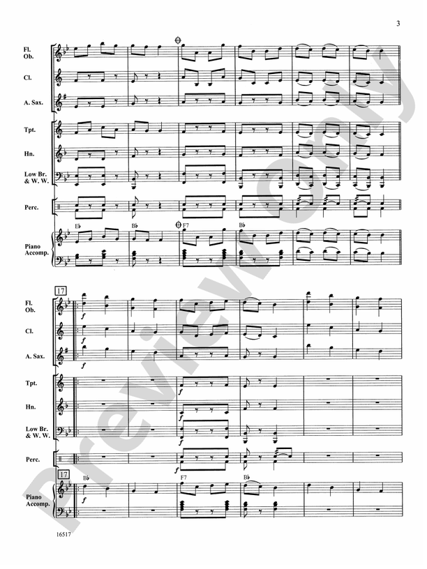 Can-Can - Concert Band Conductor Score & Parts (Digital Download)