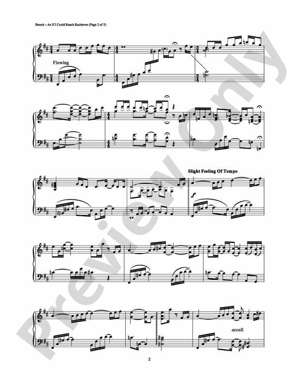 As If I Could Reach Rainbows - Piano (Digital Download)