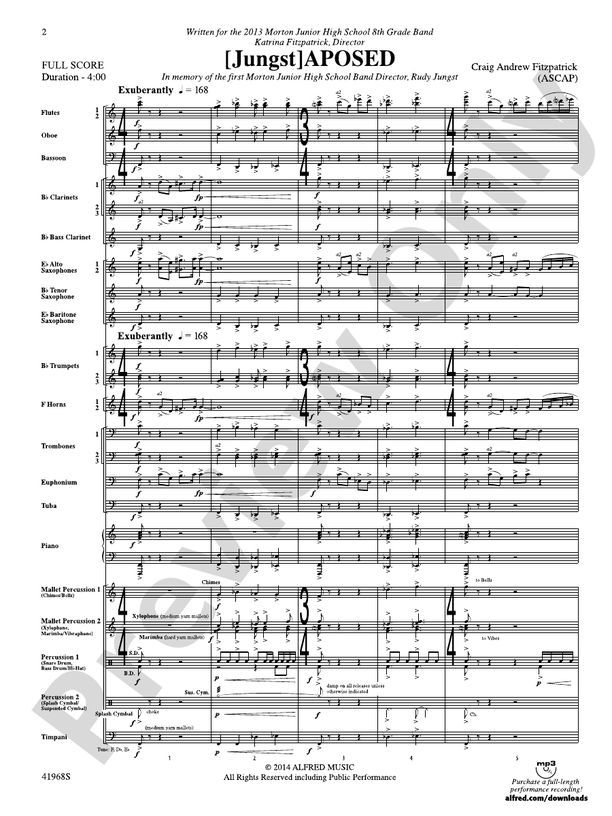 [Jungst]aposed - Concert Band Conductor Score & Parts (Digital Download)